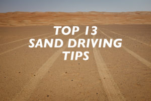 Sand Driving Tips
