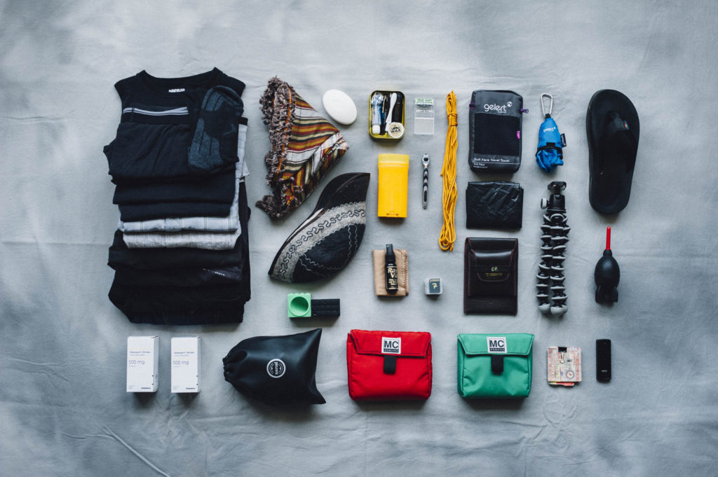 traveling light