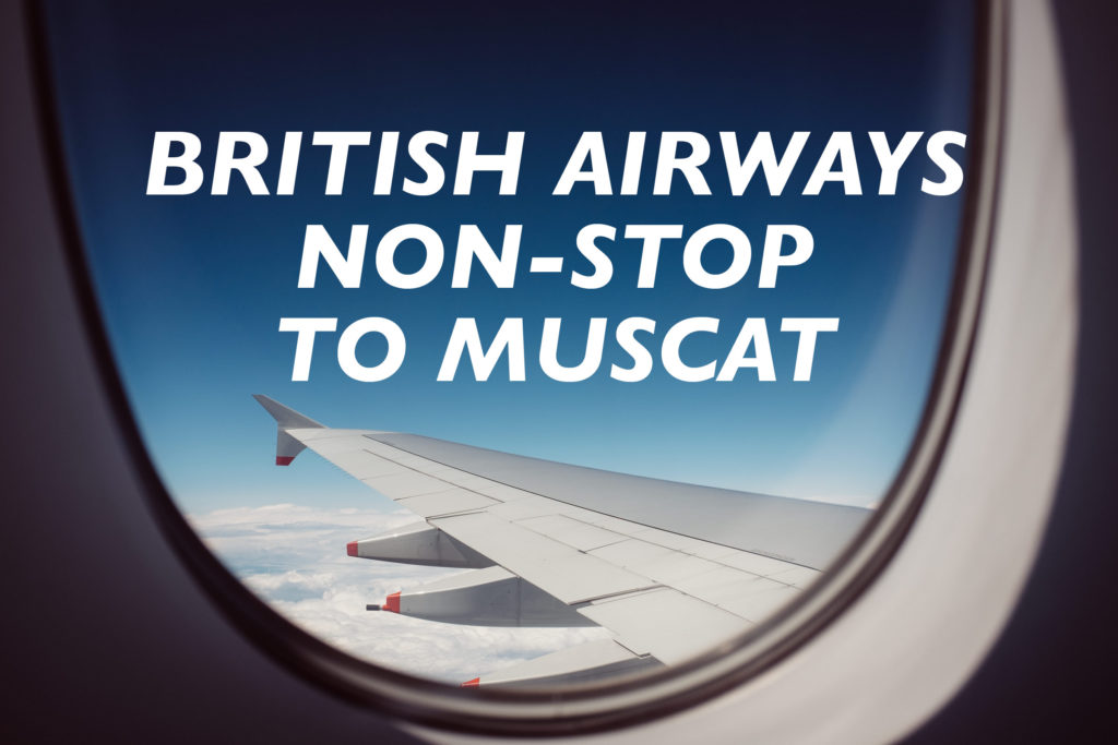 British Airways Non-Stop to Muscat
