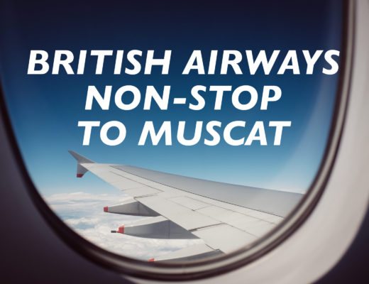 British Airways Non-Stop to Muscat