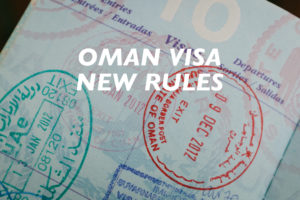 oman visa new rules, mandatory evisa, required e-visa