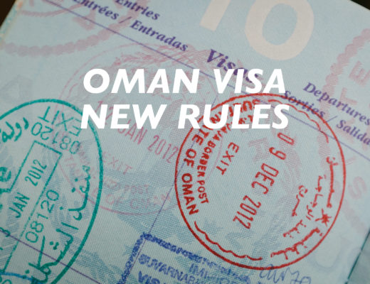 oman visa new rules, mandatory evisa, required e-visa